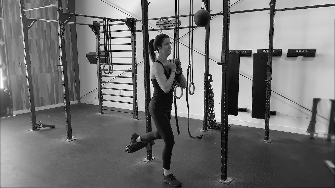 Goblet Rear Foot Elevated Split Squat - YouTube