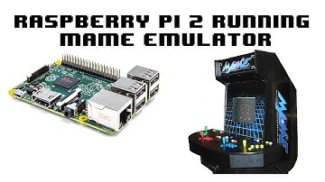 Raspberry pi 2 Running Mame Emulator Retropie with emulation station