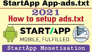 How to setup App-ads.txt in startapp 2021 | Startapp Ads.txt full setup in blogger in hindi.