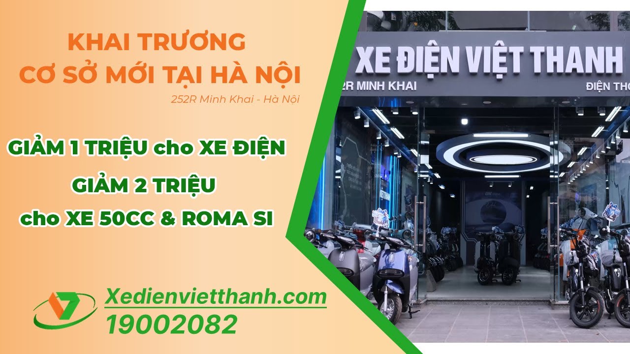 Xe Điện Việt Thanh  Cty uy tín hàng đầu về cung cấp xe điện xe cub xe ga  50cc  websosanhvn