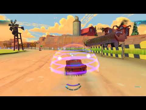 Тачки 2 (PC Steam) - Выживание - Легкая Сложность - Пулеметы - Спринт u0022Леснойu0022 - Молния Маккуин