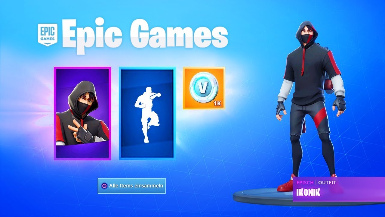 Fortnite IKonik Skin *JETZT* KOSTENLOS ...