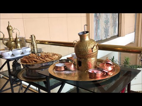 بوفيه الفطور في فندق جراند نايل تاور القاهرة   