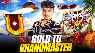 Live Dominating Top 1 Grandmaster V Badge Lobbyserious Grandmaster Pushing-Garena Free Fire