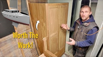 Building Bespoke Teak Doors: Sailboat Interior - Ep. 470 Ran Sailing