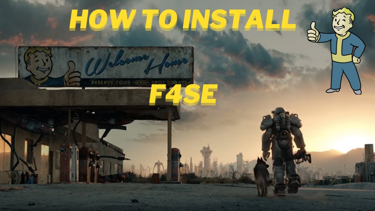 How to install F4SE!! (Modding Fallout 4) - YouTube