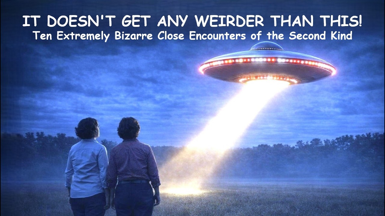 It Doesn't Get Any Weirder Than This! Ten Extremely Bizarre Close Encounters of the Second Kind.