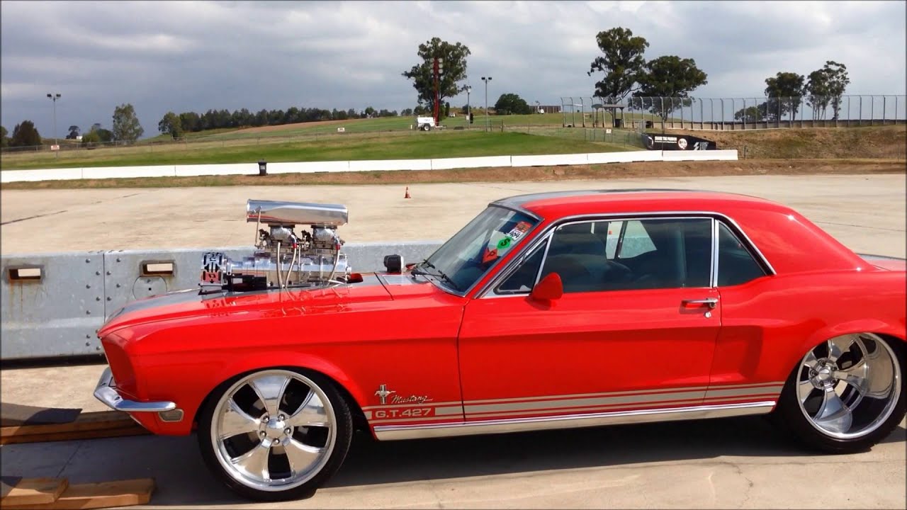 Tubbed Blown Mustang At Powercruise