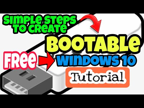 How To Make A Windows 10 Bootable USB For FREE | STEP BY STEP TUTORIAL |TAGALOG |Subscribers Request