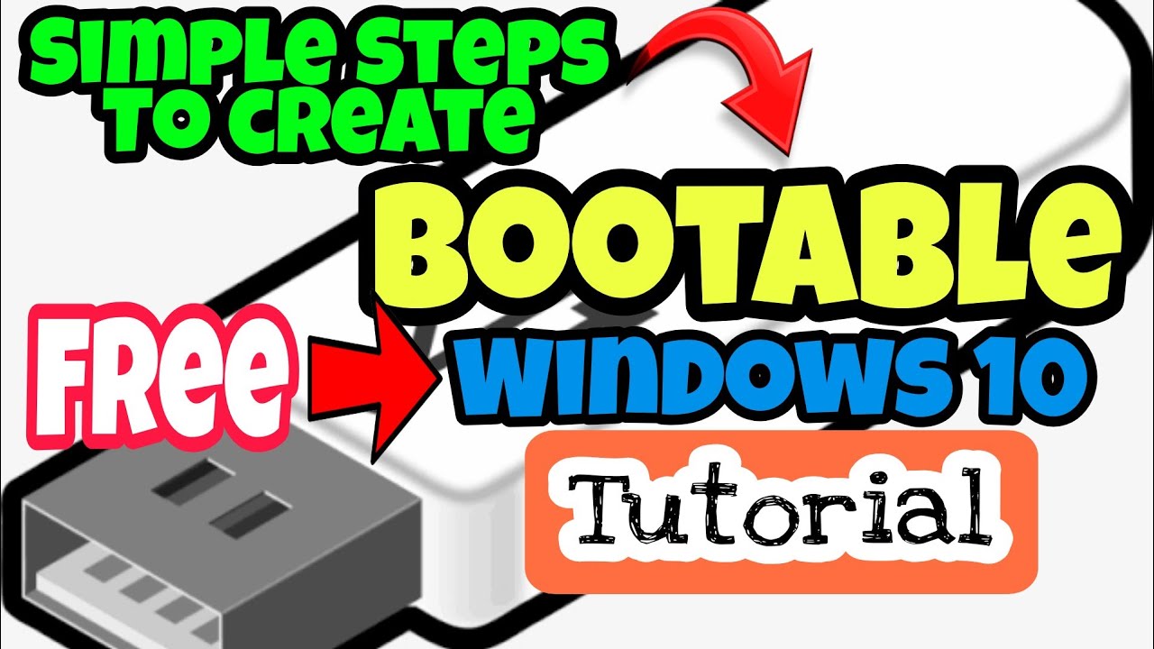 How To Make A Windows 10 Bootable USB For FREE | STEP BY STEP TUTORIAL |TAGALOG |Subscribers Request