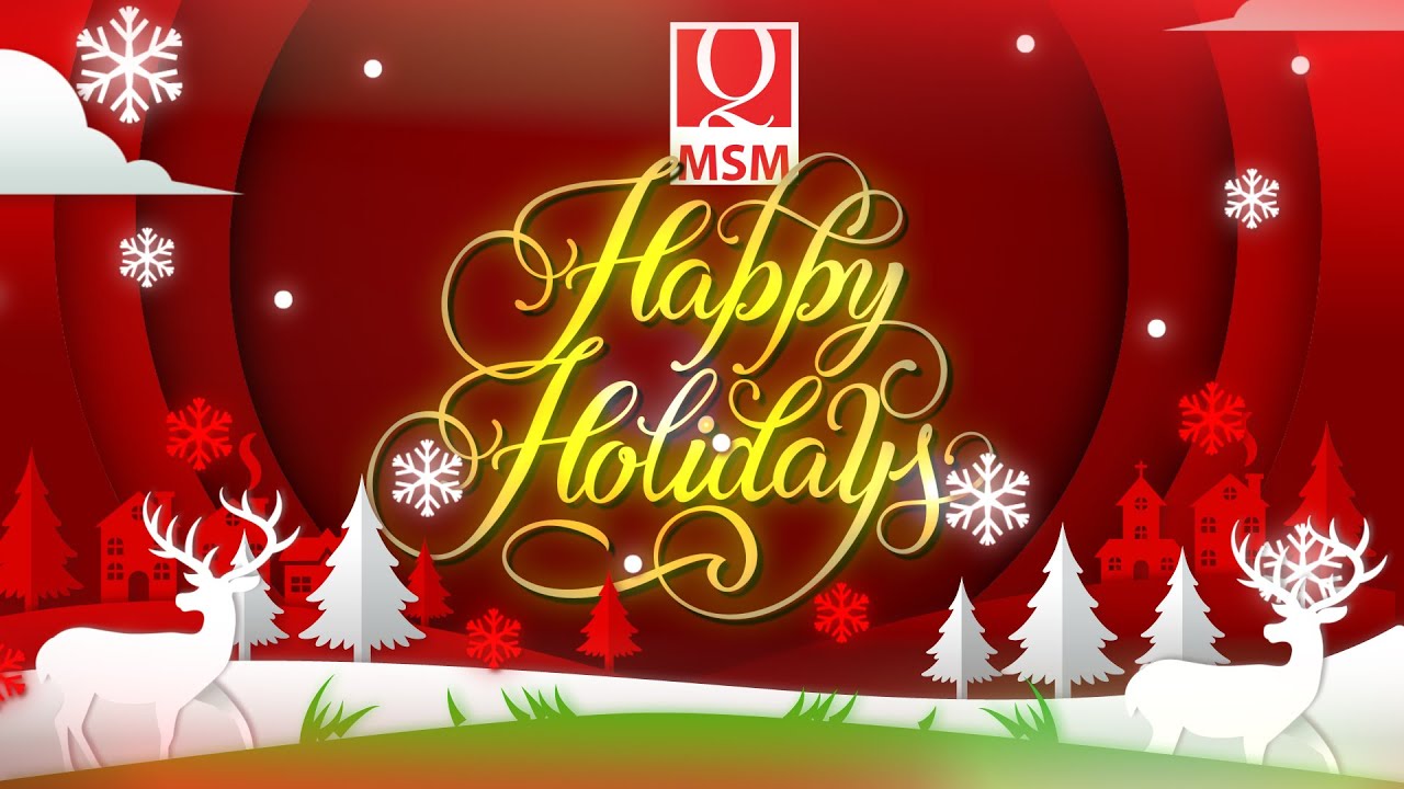 MSM Happy Holidays 2020 YouTube