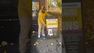 A Frame Sidewalk Signs