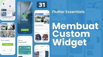 [4K] Flutter Essentials 31. Membuat Custom Widget