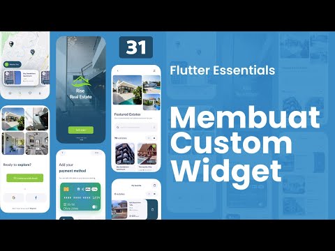 [4K] Flutter Essentials 31. Making Custom Widget