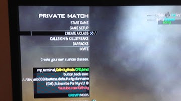 Hosting MW2 CFG Lobby (PS3)