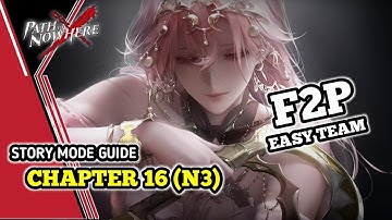 Path To Nowhere | Story Chapter 16 (N3) Guide F2P Easy Teams