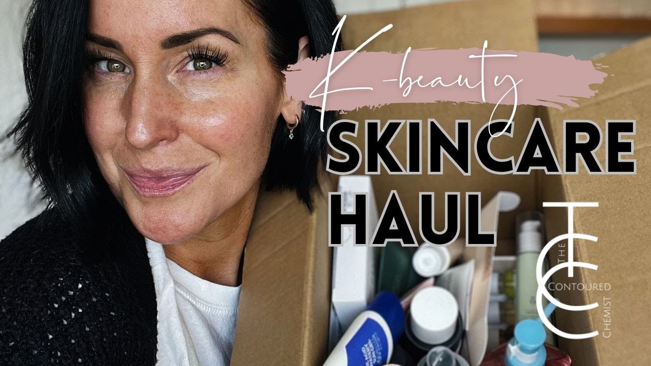 KBeauty Skincare Haul and Unboxing The Contoured Chemist YouTube