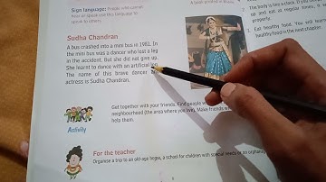 EVS Class 3rd Ch 2 Special People