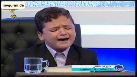 صوت يبكي الحجر القارئ سورة الضحی والکوثر