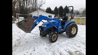 2001 New Holland TC33D walk-around and operation