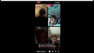 WACK 100 \& CEO REEK ARGUE WITH CADILLAC TAH ON IG LIVE ABOUT IRV GOTTI (Super Heated)