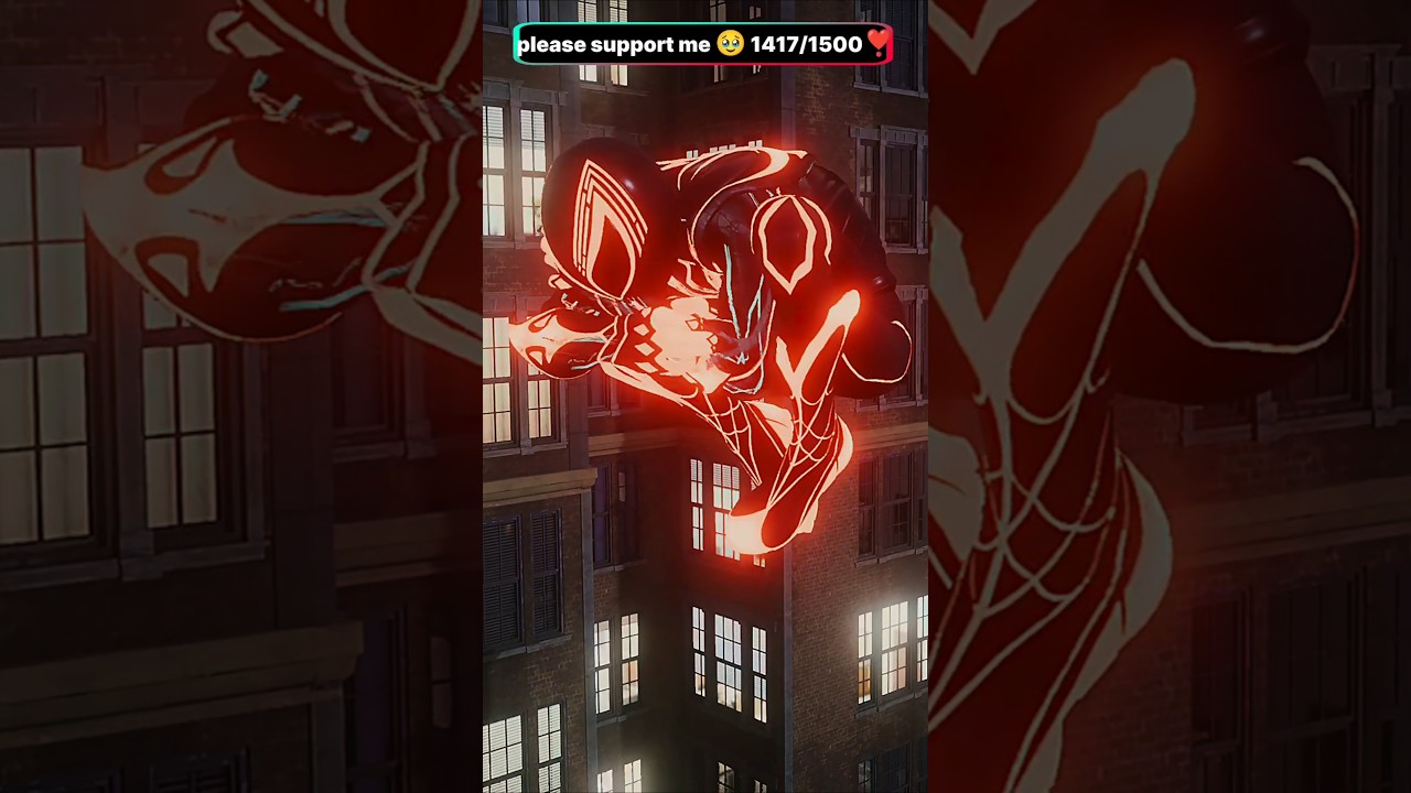 Marvel Spider-Man 2 miles morales slow and highlight moment ❣️