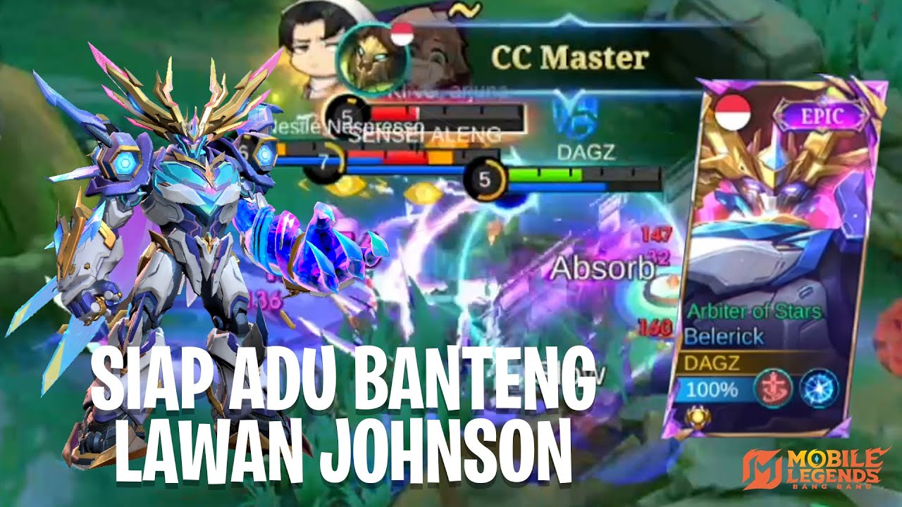 BELERICK SIAP ADU BANTENG LAWAN JOHNSON