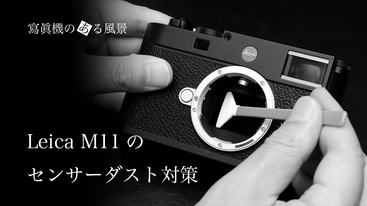 ライカ Leica M11のセンサーダスト対策 - 自宅でやるセンサークリーニング - - YouTube