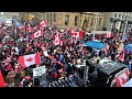 Thousands of demonstrators remain in Ottawa despite facing huge fines