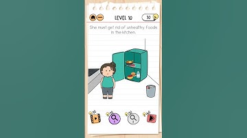 Stop eating junks Brain game 2 level 10 #games #braintestsolution #shorts #junksquad