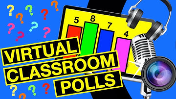 Polls for virtual classrooms and online workshops | The BEST ways to include polls for your learners