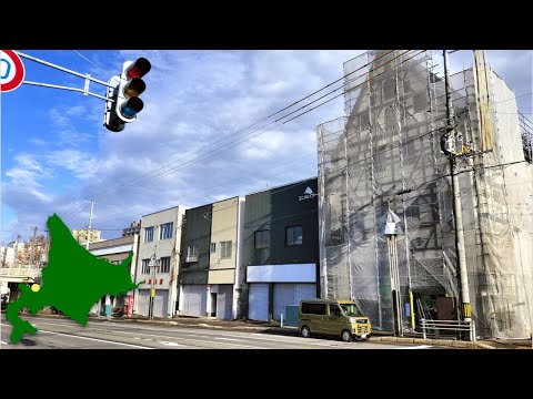 北一硝子1号店がある商店街❗️小樽市の花園北門商店街を散歩 - 2024年11月