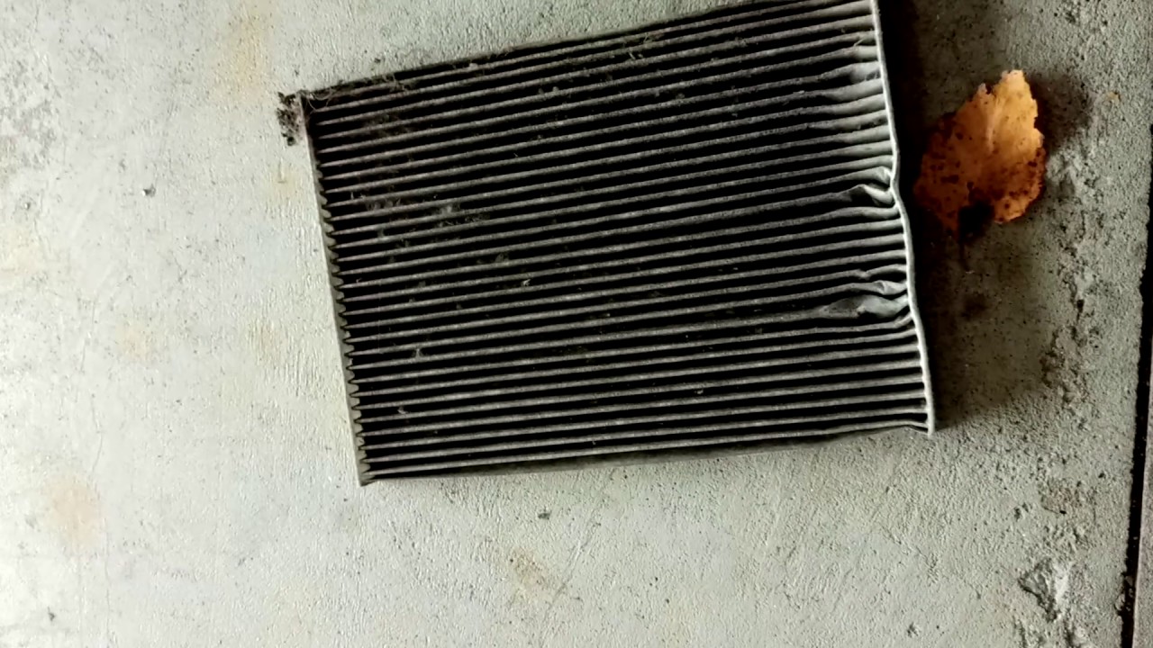 Change cabin air filter Nissan altima 2.5 sl - YouTube