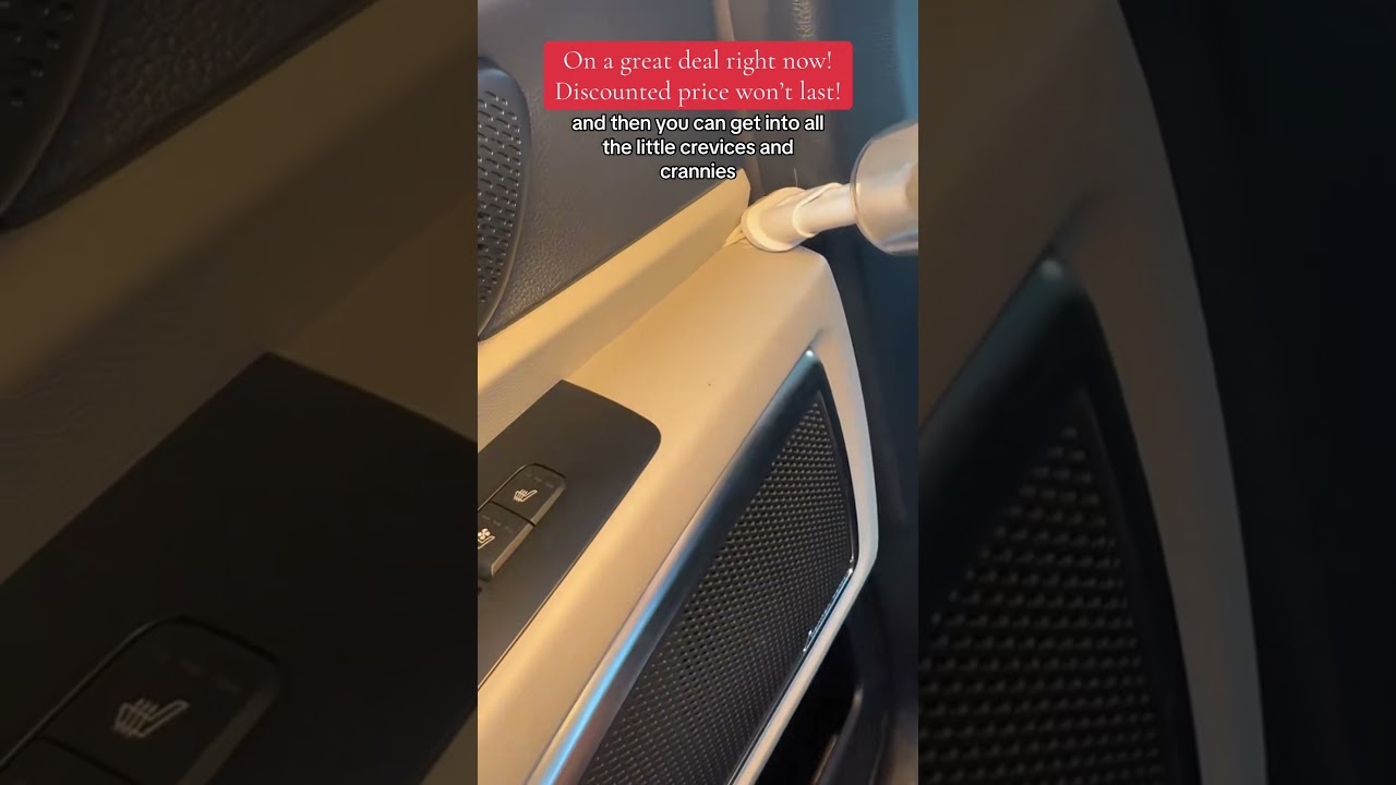 Powerful & Compact Car Vacuum for Easy Cleaning &ndash; Perfect Gift Idea!