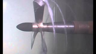 Axiom DWS type propeller cavitation testing