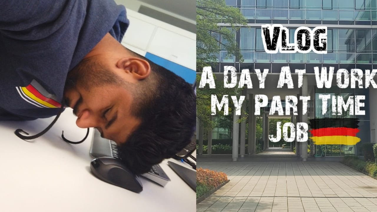 A Day At Work Part Time Job International Student Vlog