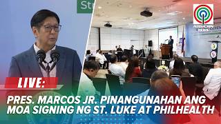 Full LIVE: Pres. Marcos Jr. leads St. Luke’s BGC & PhilHealth MOA Signing | August 25, 2026 News