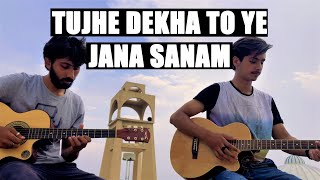 Tujhe Dekha To Ye Jana Sanam Guitar Cover | The Shepherds Resimi