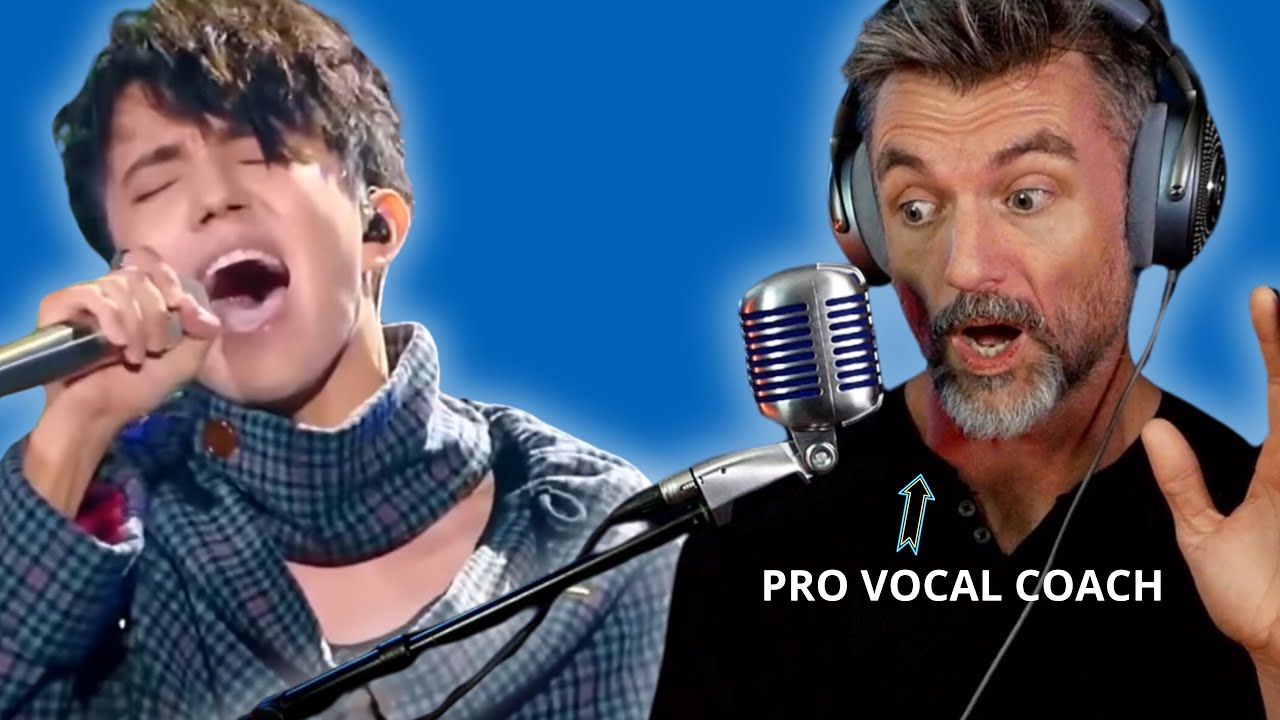 Dimash Kudaibergen- ‘The Show Must Go On’ The Singer 2017. VOCAL COACH REACTS