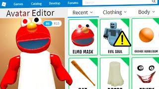 Puppet Disguise Trolling Pretending To Be Fake Elmo Puppet In Roblox Piggy Piggy Game