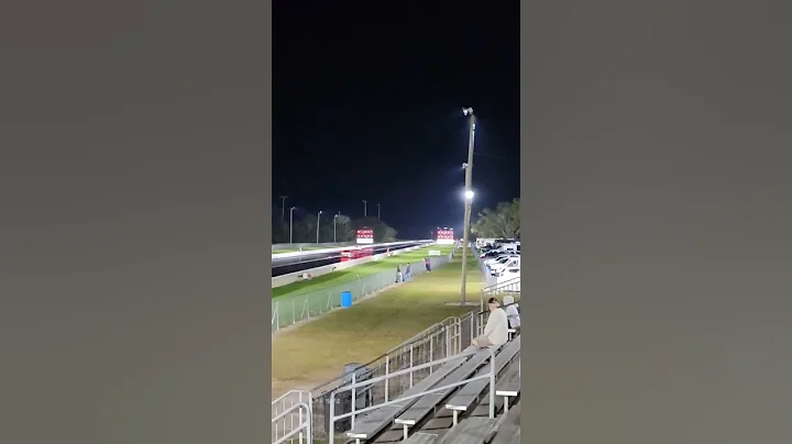 First run on the new Whipple! 9.15 @ 149mph.