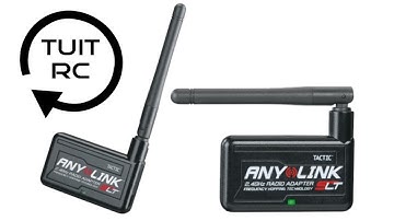 Tactic AnyLink Radio Adapter Explained with Futaba and Spektrum Transmitters
