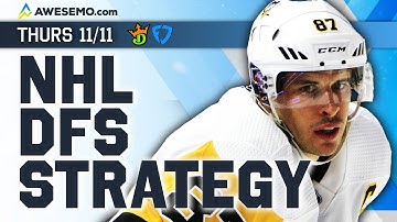 NHL DFS: Strategy Show for Daily Fantasy Hockey Picks + News DraftKings & FanDuel Today 11/11