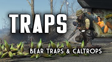 All About Bear Traps & Caltrops - Are They Worth It? - Fallout 4 Far Harbor