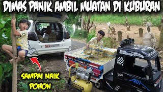 MUATAN DIKUBURAN!! DIMAS DIMAS BANTU AYAH PINDAH MUATAN DI TRUK HANIN!!