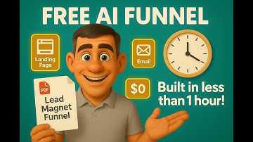 Build a High-Converting Lead Funnel in 1 Hour with Free AI Tools — No Followers, No Website Needed