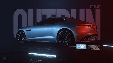 OUTRUN ft. @shady [ Car Chase Short Film/ Blender Eevee ]