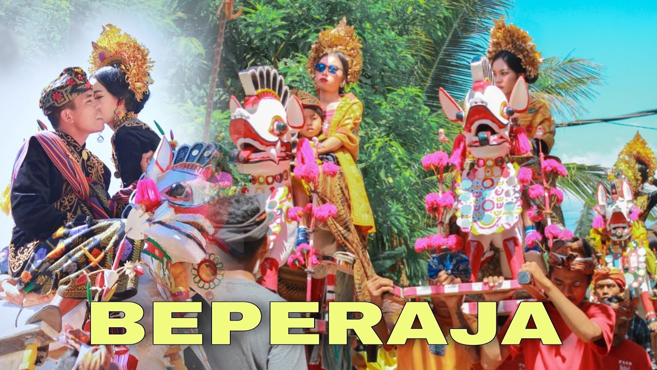 Beperaja | Pengantin adik kakak bejaranan budaya Sasak Lombok.
