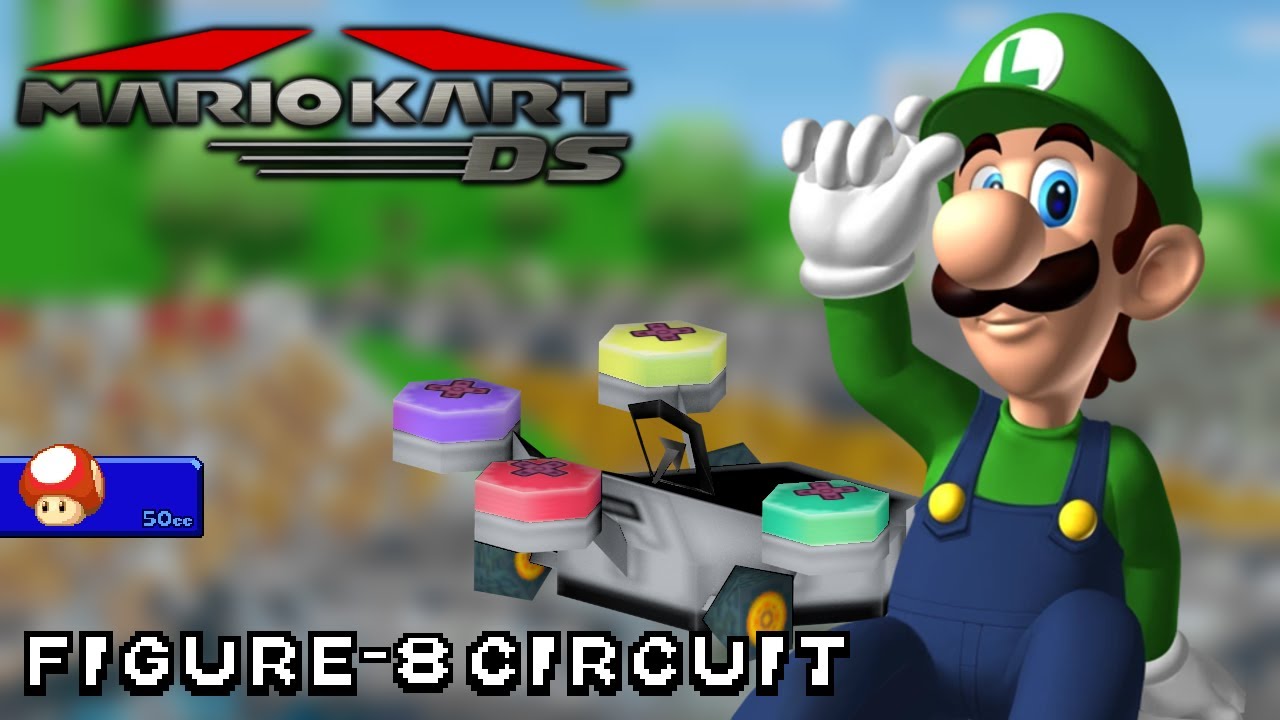 Rob Bls Mario Kart DS - 50cc - Luigi - ROB-BLS - Figure-8 Circuit | Ep. 2209 ...