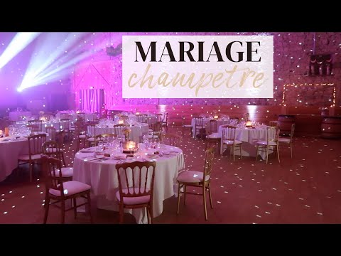 Vidéo: Comment Organiser Un Mariage Champêtre